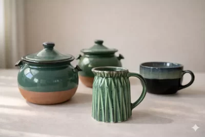 Economical pottery products