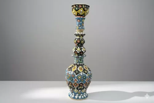 Large-scale pottery with durable structure for outdoor environments