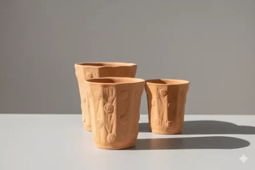 Architectural pottery in large scale for commercial and hotel use