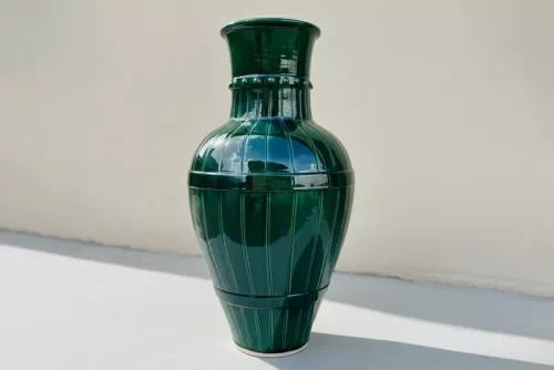 Architectural large-scale ceramic pots for hotel entrances and open areas