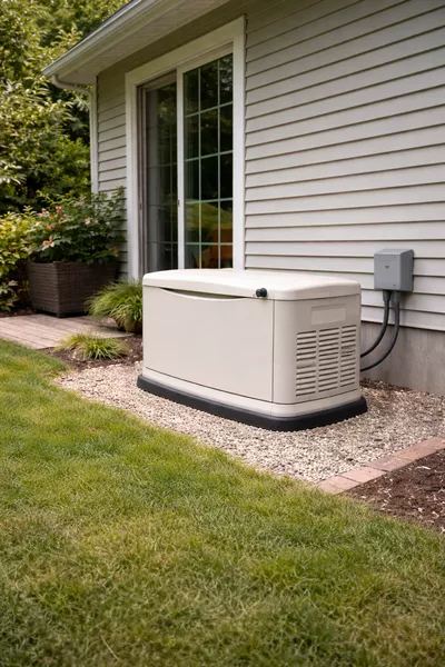 Residential Home Generator for Emergency Backup Power