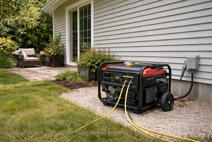 Residential Home Generator for Emergency Backup Power
