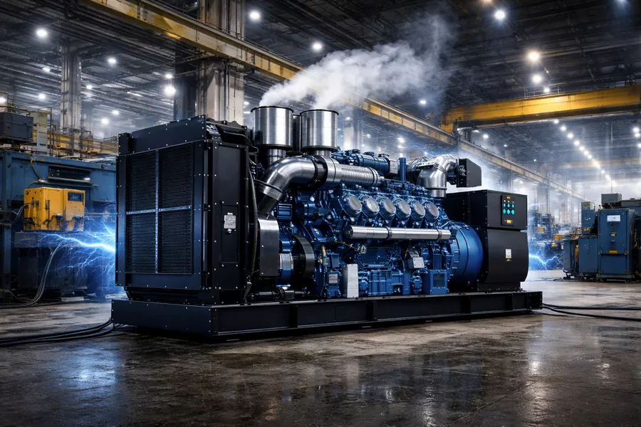 Industrial Diesel Power Generator for Factory & Outdoor Industrial Applications